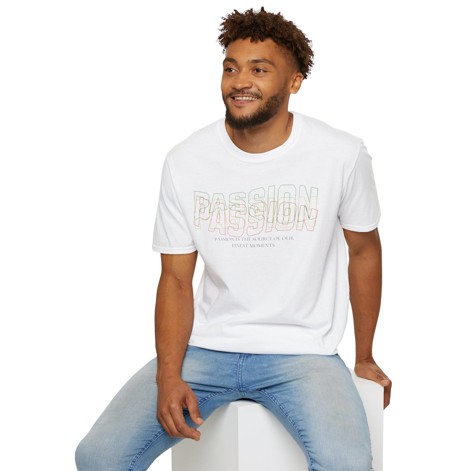 "Passion" - "moti-Voice-tion Wear" T-Shirt
