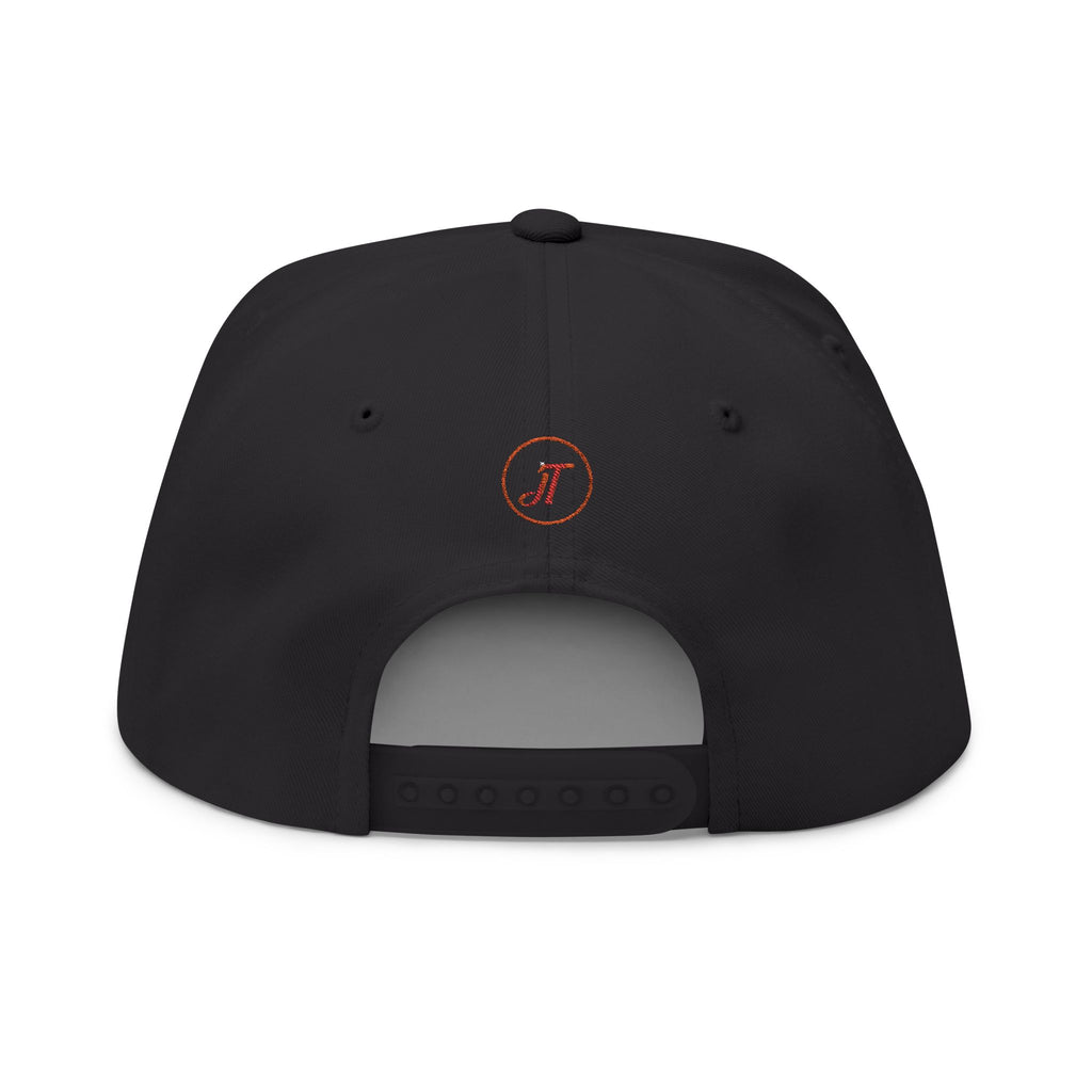 "Thou Shall Not Test My Gangster" - Embroidered Flat Bill Snapback Cap
